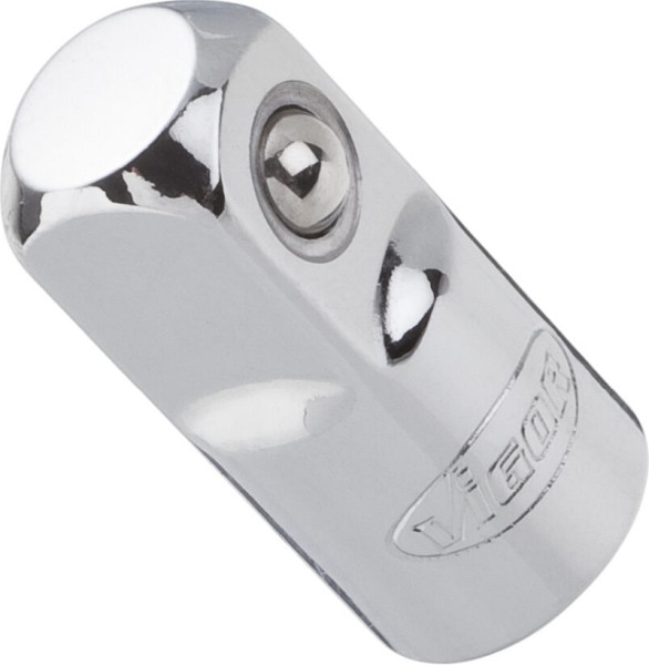 VIGOR-adapter, hol vierkant 10 mm (3/8 inch), massief vierkant 12,5 mm (1/2 inch), 36 mm, V2108