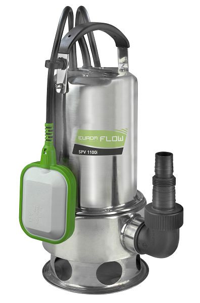 Eurom Flow SPV1100i Vuilwater Heavy Duty Dompelpomp, 260946