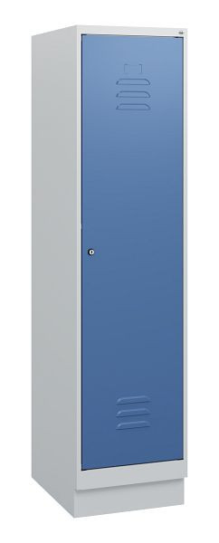 C+P luierkluis Classic PLUS, basis, 1630x400x500mm, 7035/5023, cilinderslot, 0800205-12 S10020