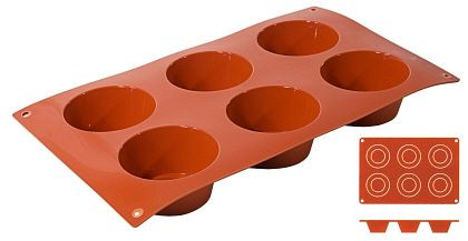 Contacto bakmat muffin 7 cm, 6634/076