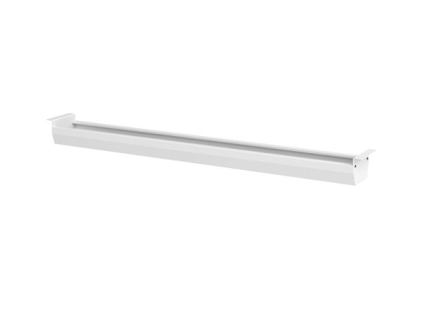 Hammerbacher kabelgoot opklapbaar voor 160 tafel wit, VKC16/W