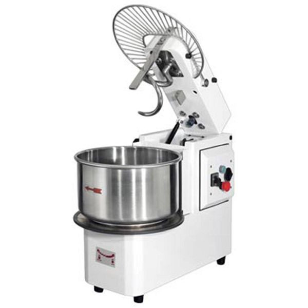 Stalgast spiraalvormige deegkneedmachine, capaciteit mengkom 25 kg, 0,75 kW, PP1102025