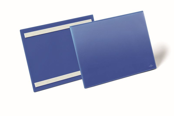 DURABLE zelfklevend labelzakje A4 liggend, verpakking van 50, 179807