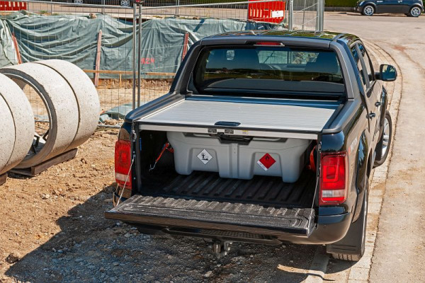 Cemo dieseltank verrijdbaar Easy 220 l pick-up met elektrische pomp 12 V, 40 l/min en automatisch mondstuk, 11249
