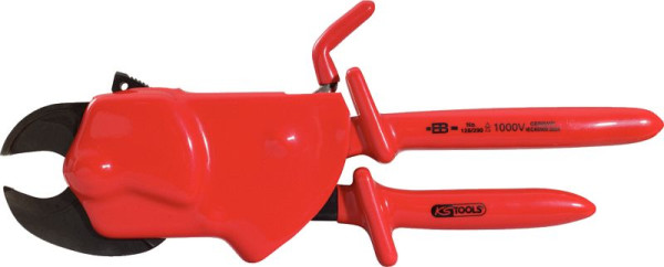 KS Tools eenhandratel-kabelschaar met beschermende isolatie, 310 mm, 117.1246