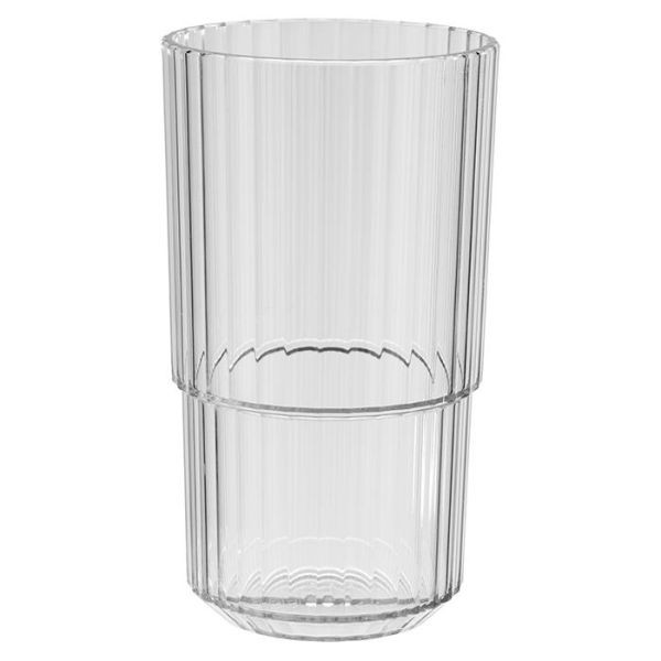 APS drinkbeker -LINEA-, Ø 8,5 cm, hoogte: 15 cm, Tritan, 500 ml, kleur: glashelder, verpakking van 48, 10564