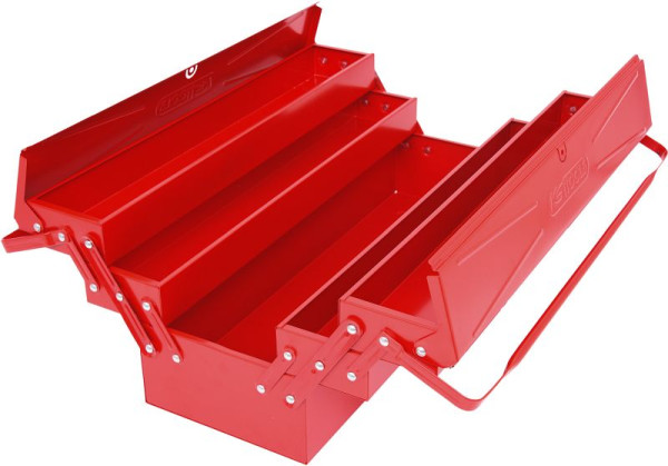 KS Tools gereedschapskist metaal, 5 vakken, 550 mm, 999.0125