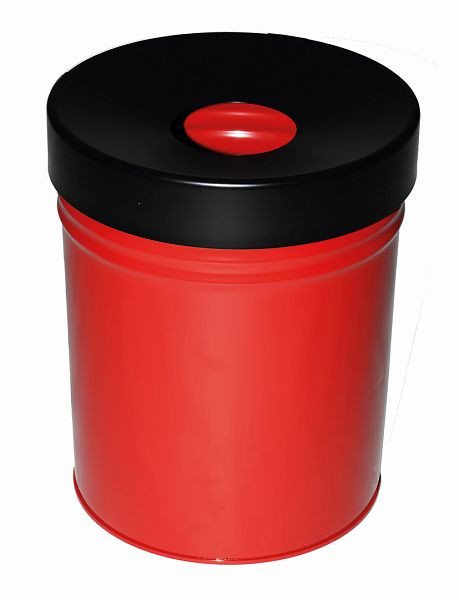 TKG afvalbak FIRE EX Rood, Ø 344 x H 415 mm, 370007