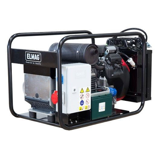 ELMAG stroomgenerator SEB 13500WDE-AVR met HONDA motor GX630 en AVR besturing, 53198