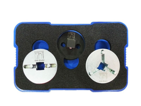 SW-Stahl universele remzuiger-draaiadapter, 3-delig, 01461L