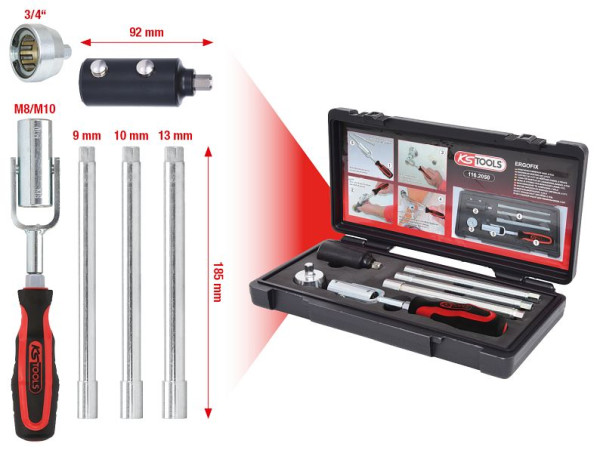 KS Tools wastafelmontageset, 6-delig, 116.2050