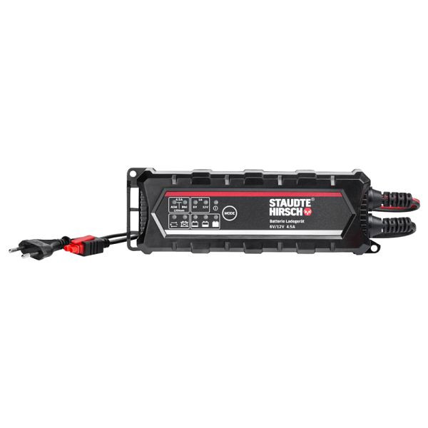 Staudte Hirsch Batterie Ladegerät SH-3.130, 6 V/12 V, 4,5 A, 331300