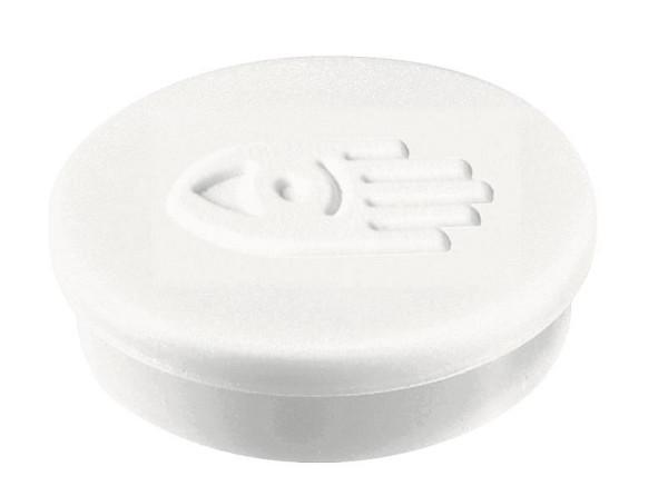 Legamaster magneten 30mm wit, VE: 10 stuks, 7-181219