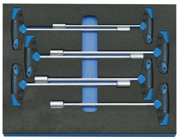 GEDORE controlegereedschapsinzet met dopsleutelset assortiment, 2016532