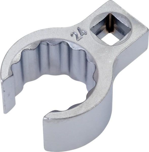 Hazet ringsleutel, dubbel zeskant, open, hol vierkant 10 mm, buiten dubbel zeskant profiel, 24 mm, binnen vierkant 10 = 3/8", 848Z-24