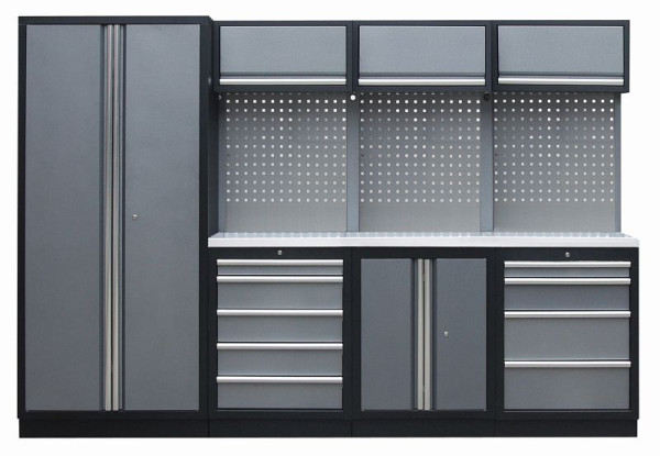 Kunzer werkplaatsmodule 2 met RVS werkblad, WESS2