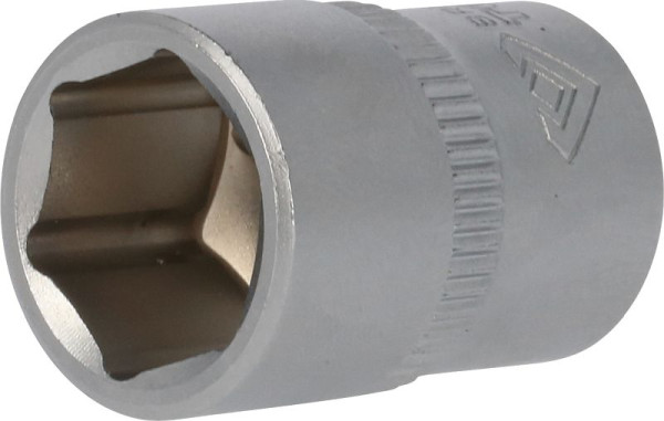 Brilliant Tools 3/8" zeskantdop, 14 mm, BT021808