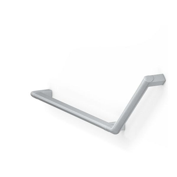KEMMLIT Cavere hoekgreep 131 rechts, zilver, 350x316mm, 7703