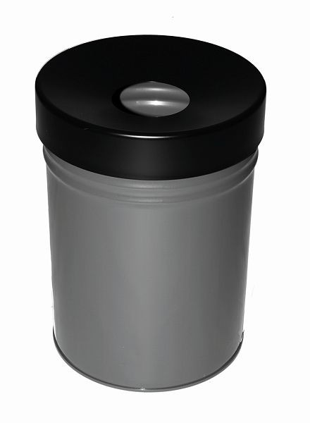 TKG afvalbak FIRE EX Grafiet, Ø 295 x H 370 mm, 370116