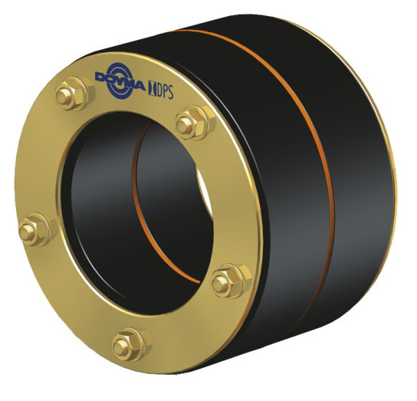 DOYMA Curaflex afdichtingsinzet C-40 met DPS DN 200, voor 136,0 - 145,0 GGV / EPDM, 103414020000