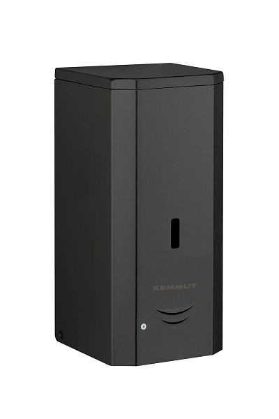 KEMMLIT zeep- en desinfectiemiddeldispenser Basic, sensor, zwart, 205.935