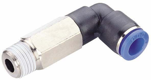 timmer B-WEdlk-4-1/8-KU, haakse inschroefverbinding conisch, lange uitvoering, slang-Ø: 4 mm, schroefdraad: 1/8", VE: 10 stuks, 03180180
