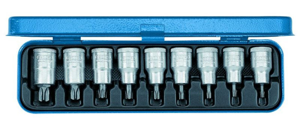 GEDORE schroevendraaierset 1/2" 9-delig TORX, 6158970