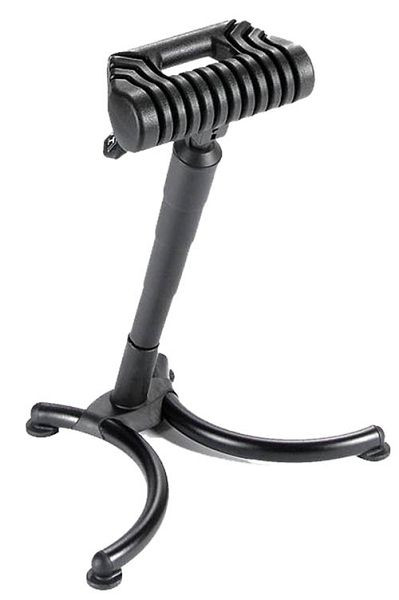 Bedrunka + Hirth stahulp serie, zitting PU niet draaibaar, dieptevering, gasveer HV, zwart met glijders, 05.95.02