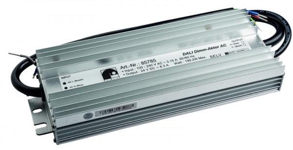 rutec Projekt DALI2 dimmen - actor 1 kanaal 1 adres, DALI2 dimmen - actor 100 - 277V 24V - / 199.2W, PHE785-V2