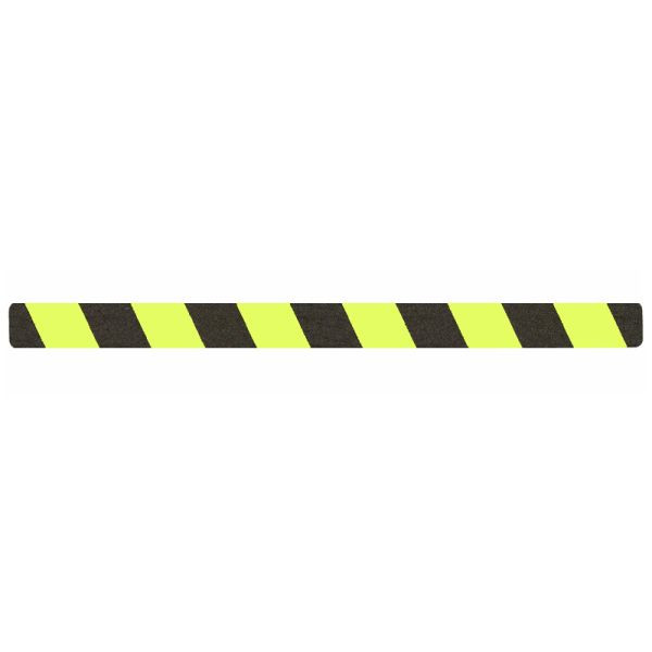 m2 antislip oppervlak dag fluorescerend R10 losse stroken 50x650mm, VE: 10 stuks, M3FV100503