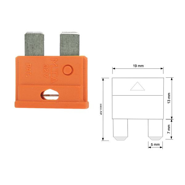 Offgridtec 5A auto standaard steekzekering 6-32V, 8-01-006885