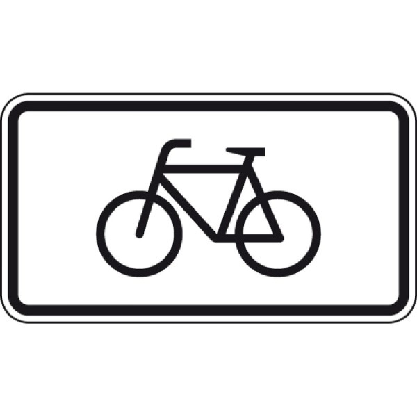 Stein HGS HGS alleen fietsverkeer, nr. 1010-52, 330x600mm /RA1/Alform, 1010-52-212