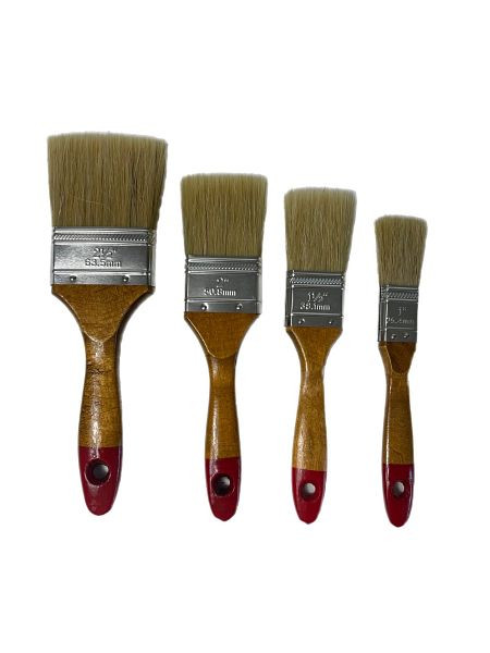 VaGo-Tools glazuurkwast platte kwast kwastenset 48-delige set kwast 25/38/50/63mm, 193-010/015/020/025 per stuk 12_tv