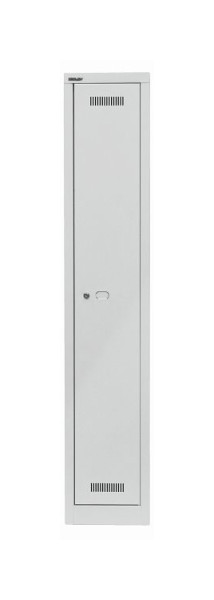 Bisley MonoBloc™ kledingkast, 1 compartiment, 1 compartiment, lichtgrijs, ML03S1645