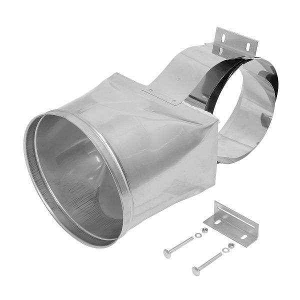 Solarbayer aansluitstuk voor rookleiding 130-400mm passend voor trekbegrenzer ZUK180, 530041300