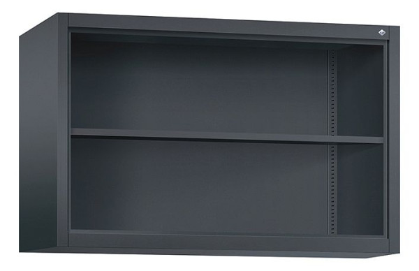 C+P opzetplank Acurado, H790xB1200xD400mm, kleur: zwartgrijs, 9365-000 S10014