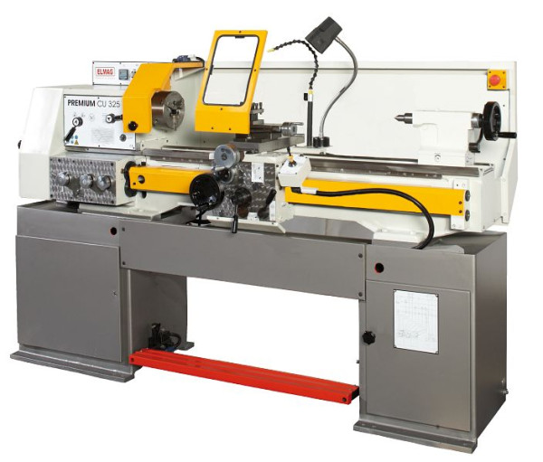 ELMAG universele draaibank, PREMIUM CU 325 RD - Vario hartbreedte 1000 mm-, inclusief RÖHM klauwplaat, 88601