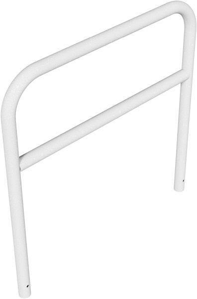 Schake buisbeugel van stalen buis Ø 60 x 2,5 mm met dwarsbalk voor inzetting in beton, totale breedte: 1200 mm, totale hoogte: 1200 mm, thermisch verzinkt, 465_23