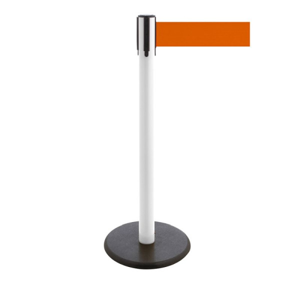 Stein HGS HGS personengeleidingssysteem -P-Line Premium-, wit, oranje, met bandeindstuk (standaard), bandlengte: 3,8 m, 34241m-2202