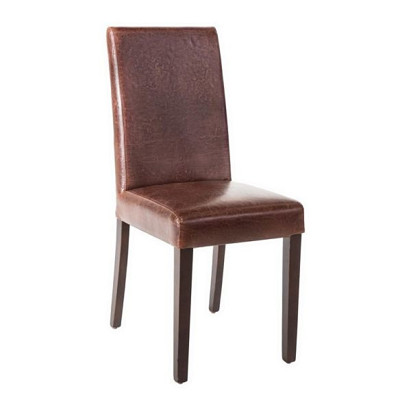 Bolero eetkamerstoelen kunstleer antiek bruin, VE: 2 stuks, GR369