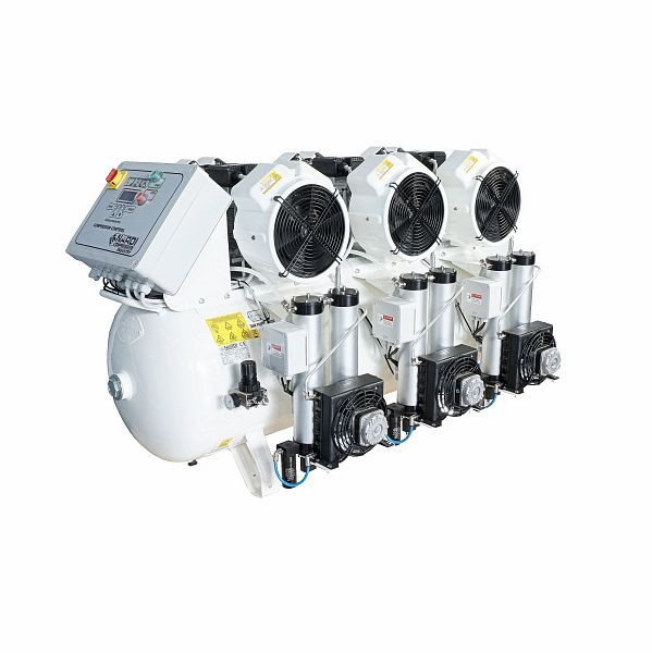 AEROTEC tandheelkundige compressor XTR 12D-270 L met droger, 2017107