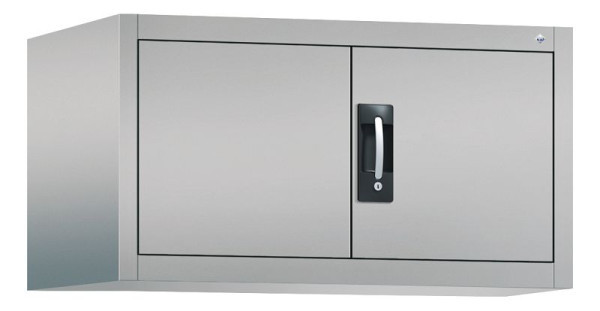 C+P bovenkast Acurado, H500xW930xD600mm, kleur: wit aluminium, verzonken handgreep, 9294-000 S10017