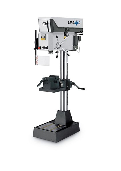 ELMAG PREMIUM hogesnelheidskolomboormachine, model R32VS PGMincl. draaibare bankschroeftafel, 81034