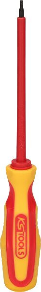 KS Tools schroevendraaier met beschermende isolatie voor interne Torx-schroeven, T7, 117.2237