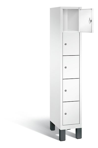 C+P lockerkast Evolo, H1850xB320xD500mm, kleur: verkeerswit, 48010-105 S10081