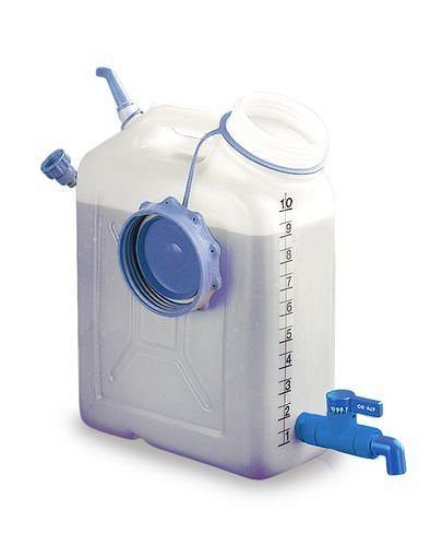 DENIOS literschaal om op te plakken voor wijdhals jerrycans met een inhoud van 10 liter, 250-201