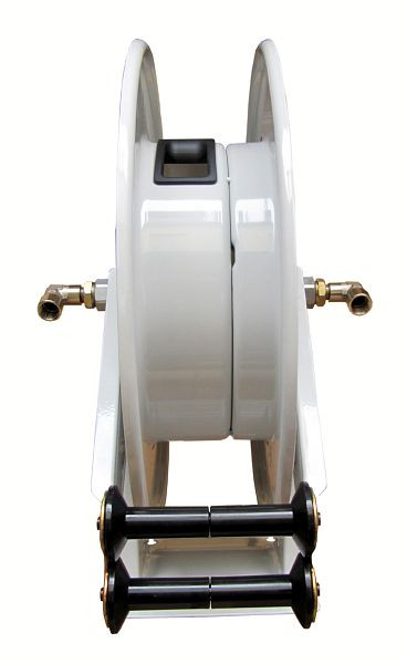 Ebinger slanghaspel OSM 500, max. 20bar / 90°C, max. 14m - 2x15mm OD duo-slangafdichting Viton voor lucht/water, 1.500.1000