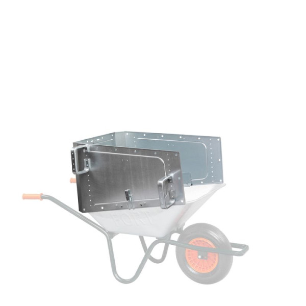 Stein HGS HGS kruiwagen opzetstuk -Supporter Volume-, met houder voor handvat gereedschap, 35753