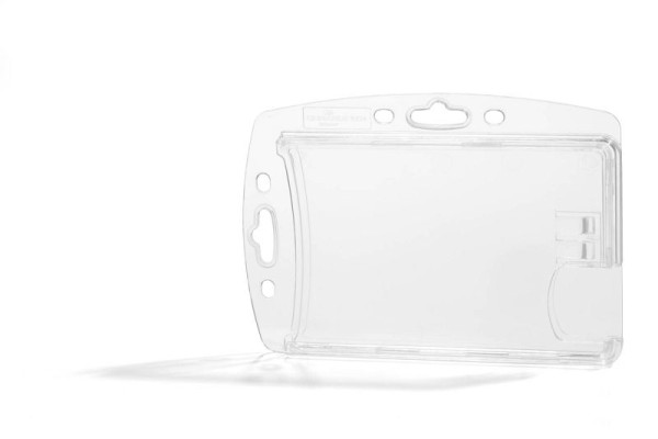 DURABLE dubbele doos voor 2 identiteitskaarten, transparant, verpakking van 10, 892419