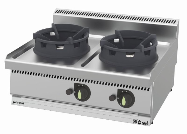 gel-o-mat Gas Wok-Herd 21,0 Kw, GO Cook 700, WC8070G